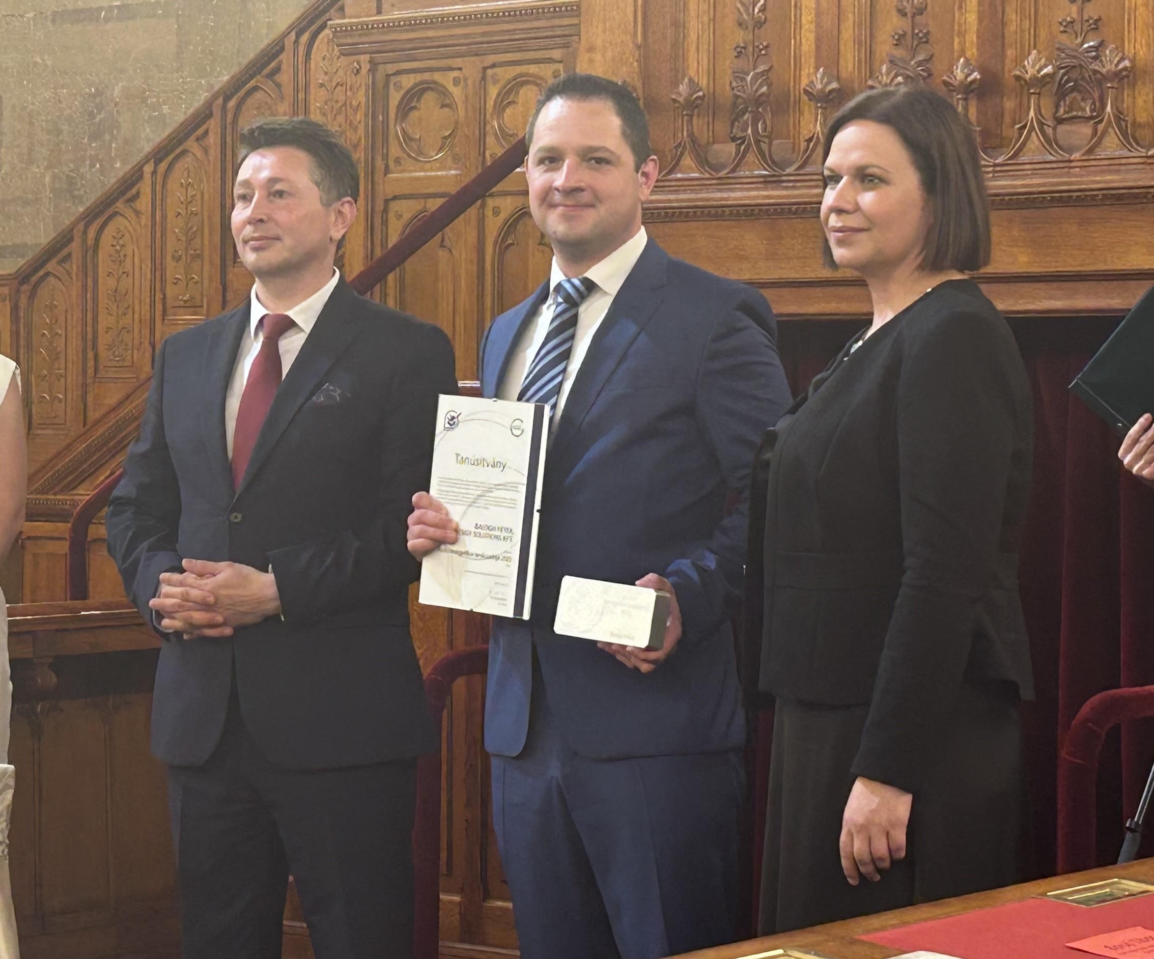 Az év energetikai tanácsadója 2023 - tanúsítvány